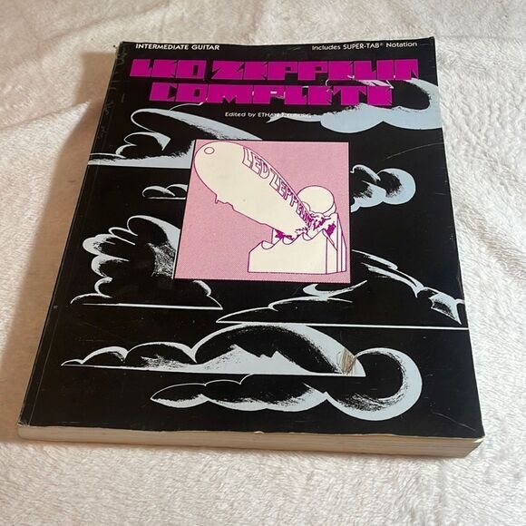 Ed Zeppelin complete intermediate guitar book VINTAGE - Picture 1 of 9